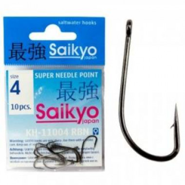 Крючок Saikyo 11004 Crystal Бронз. №10 (10шт)