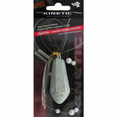 Оснастка морская Kinetic Flatfisk/Fladfisk/Plat 0.70mm 120g KS07013