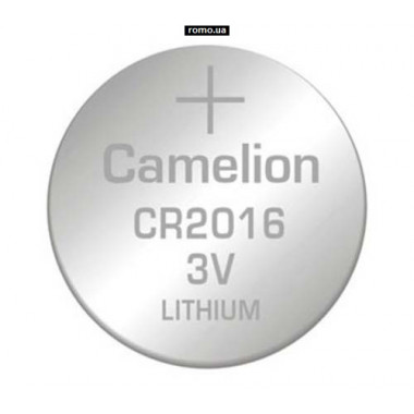 Батарейка плоская СR2016 Camelion