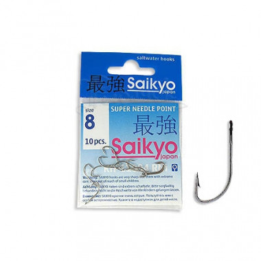 Крючок Saikyo 11004 Crystal Бронз.№ 12 (10шт)