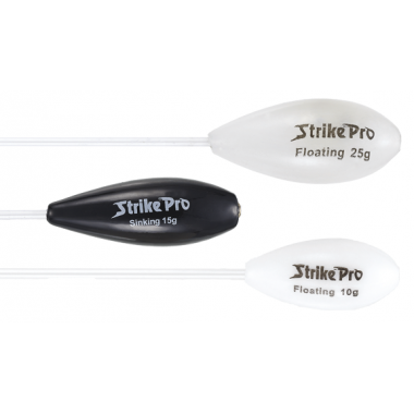 Поплавок-бомбарда Sbirulino STRIKE PRO нейтральный белый 25гр.
