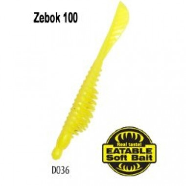 Твистер AKARA съедобный Mega Soft Tail 100мм цвет- D036