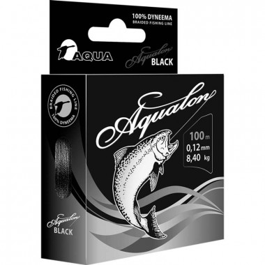 Плетеный шнур Aqualon Black 0,30 мм 100м 28,4кг
