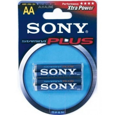 Батарейка R6(AA) Sony Akaline Stamina Plus