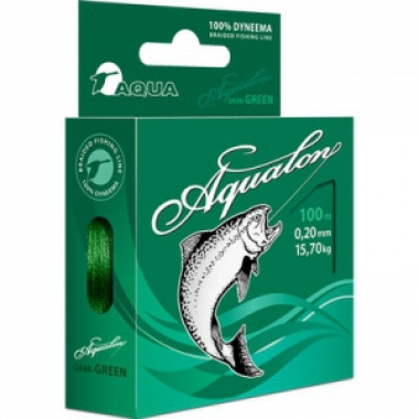 Плетеный шнур Aqualon Dark-Green 0,14mm 100m 9,9кг