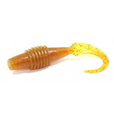 Твистер Strike Pro съедобная резина GRUB2 gold.oil 5,2см,1,7г