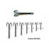 Крючок двойной Mustad мушиный 80525BL №10