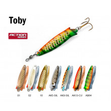 Блесна AKARA колебалка Toby 90мм/21гр